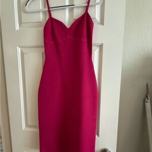 Staring at Stars Fuchsia Mini Dress